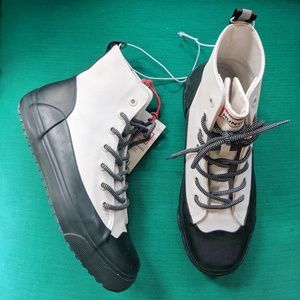 Hunter for Target Rubber & Canvas High Top Sneaker